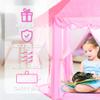 wilwolfer Princess Tent for Girls with Large Star Lights, Kids Play Tent Large Space Playhouse for Children Indoor Games, Gift Toy for Kids Girls & Boys view 4