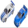 Fast & Furious Brian's Nissan Skyline GT-R R34 Silver & Nissan GT-R R34 Blue 1:32 Die - cast Car, Toys for Kids and Adults view 1