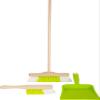 Small Foot 11767 Sweeping Set with Broom, Green, Made of Wood and Plastic, Robust Household Toy, for Ages 3+ Years view 2
