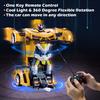 Remote Control Car - Transform Robot Toys for Boys Teens, Rechargeable RC Cars with Lights, 2.4Ghz RC Car 1:18 Rechargeable 360 Rotating Race Transform Car Birthday Christmas Gifts for Kids view 2