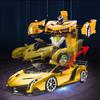 Remote Control Car - Transform Robot Toys for Boys Teens, Rechargeable RC Cars with Lights, 2.4Ghz RC Car 1:18 Rechargeable 360 Rotating Race Transform Car Birthday Christmas Gifts for Kids view 3