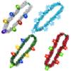 4 Pack Light up New Years Necklace, 6 Lighting Modes, New Years Eve Party Supplies, Tinsel Garland Light Christmas Necklace, 3D Bulbs Star LED Necklace New Years Eve Accessories Holiday Party Favors view 1