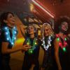 4 Pack Light up New Years Necklace, 6 Lighting Modes, New Years Eve Party Supplies, Tinsel Garland Light Christmas Necklace, 3D Bulbs Star LED Necklace New Years Eve Accessories Holiday Party Favors view 4
