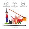 The Room On The Broom Story Time Set | Collectable Articulated Character Action Figures | Official Toys and Gifts from The Julia Donaldson Books, TV and Animation Movie Series view 3