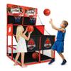 BESTKID BALL Kids Basketball Hoop Double Shot System Arcade Game Set: Indoor & Outdoor Sports Toys for Boys & Girls, Includes Ball & Shot Counter, Ideal Party Gifts for Little Athletes Ages 3-9. view 1