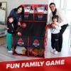BESTKID BALL Kids Basketball Hoop Double Shot System Arcade Game Set: Indoor & Outdoor Sports Toys for Boys & Girls, Includes Ball & Shot Counter, Ideal Party Gifts for Little Athletes Ages 3-9. view 4