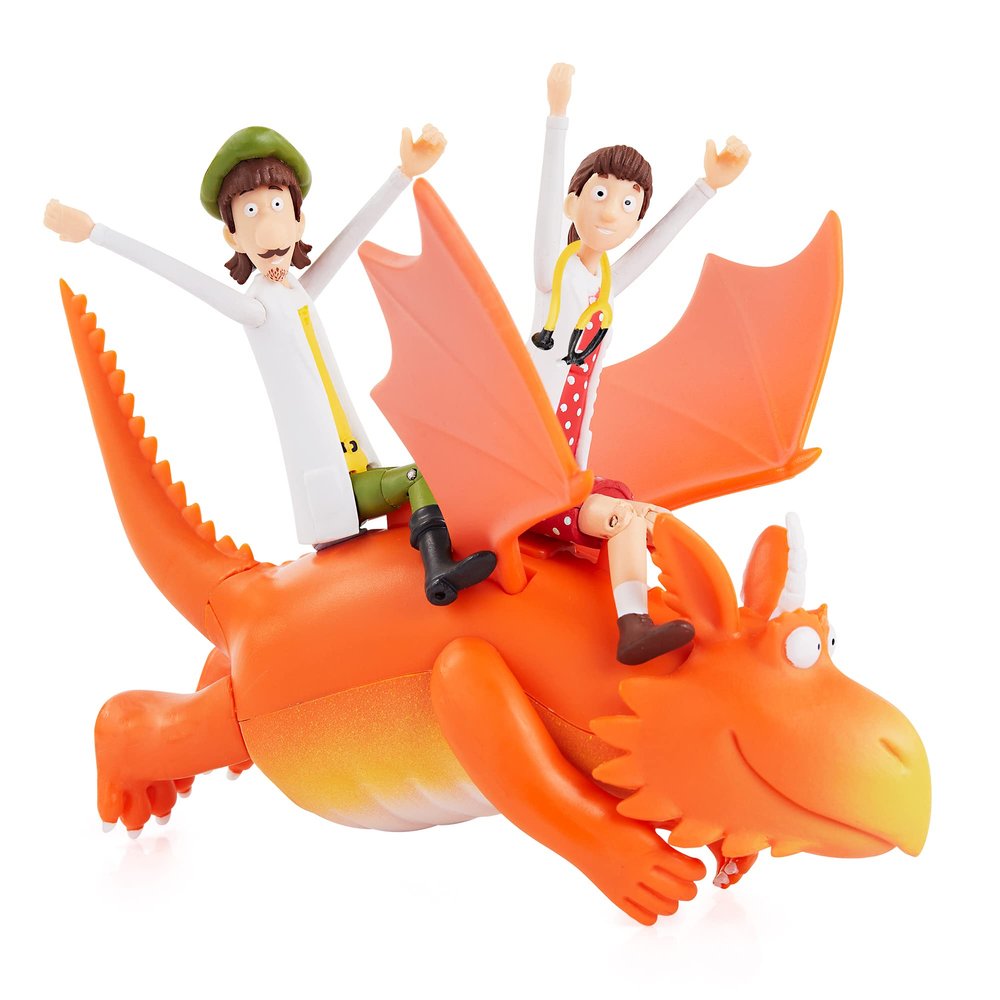 Zog and The Flying Doctors Story Time Set | Collectable Articulated Character Action Figures | Official Toys and Gifts from The Julia Donaldson Books, TV and Animation Movie Series