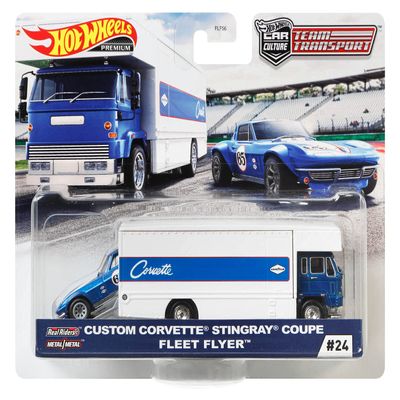 Hot Wheels 2020 Car Culture Team Transport Custom Corvette Stingray Coupe Fleet Flyer