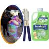 Bombya My Giant Bubble Making Pocket Kit | Toy for Girls / Boys | All in One!  Includes Giant Bubble Maker Mix (1000mL), Wands with Rope 100% Cotton + Instruction with Crafts and Tricks view 1