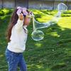 Bombya My Giant Bubble Making Pocket Kit | Toy for Girls / Boys | All in One!  Includes Giant Bubble Maker Mix (1000mL), Wands with Rope 100% Cotton + Instruction with Crafts and Tricks view 2