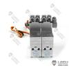 Lesu 2Ch Reversing Valve Servo for 1/14 Rc Excavator Hydraulic Dump Truck Loader view 2