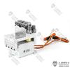Lesu 2Ch Reversing Valve Servo for 1/14 Rc Excavator Hydraulic Dump Truck Loader view 3