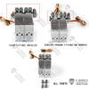 Lesu 2Ch Reversing Valve Servo for 1/14 Rc Excavator Hydraulic Dump Truck Loader view 4