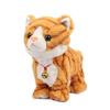 Smalody Interactive Plush Toys, Novelty Sound Control Electronic Cat Electronic Pets Robot Cat Gift for Children (Yellow) view 4