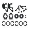 FLMLF Nylon Front and Rear Hub Carrier Kit for 1/5 HPI ROVAN Baja KM 5T 5B 5SC ROFUN BAHA RC CAR Toys Parts view 4