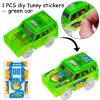 FancyWhoop Tracks Cars Replacement Only - Light Up Magic Cars for Tracks Compatible with Glow in The Dark Toy Cars with 5 LED Flashing Lights for Most Race Tracks Only Toy Car Accessories (4 Pack) view 3