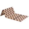 Double-Sided Cardboard Folding Chessboard Checkerboard for Playing Chess 100 Square Board Checkers Game International Draughts view 1