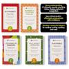 Award-Winning Flash Cards for Preschool & Kindergarten  5-Deck Set, 180 Jumbo Cards  Learn Alphabet, Numbers, Colors, Shapes, First Words, Opposites & Rhyming  for Kids Ages 25 view 3