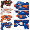 POKONBOY 4 Pack Blaster Guns Compatible with Nerf Guns Bullets, Toy Guns for Boys Girls with 80 Pack Foam Refill Darts, Hand Gun Toys for 6+ Year Old Kids Birthday Christmas view 3