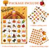 MISS FANTASY Thanksgiving Games Thanksgiving Bingo Game for Kids 24 Players Bingo Cards for Family Toddlers Activities Kids Classroom Party view 2