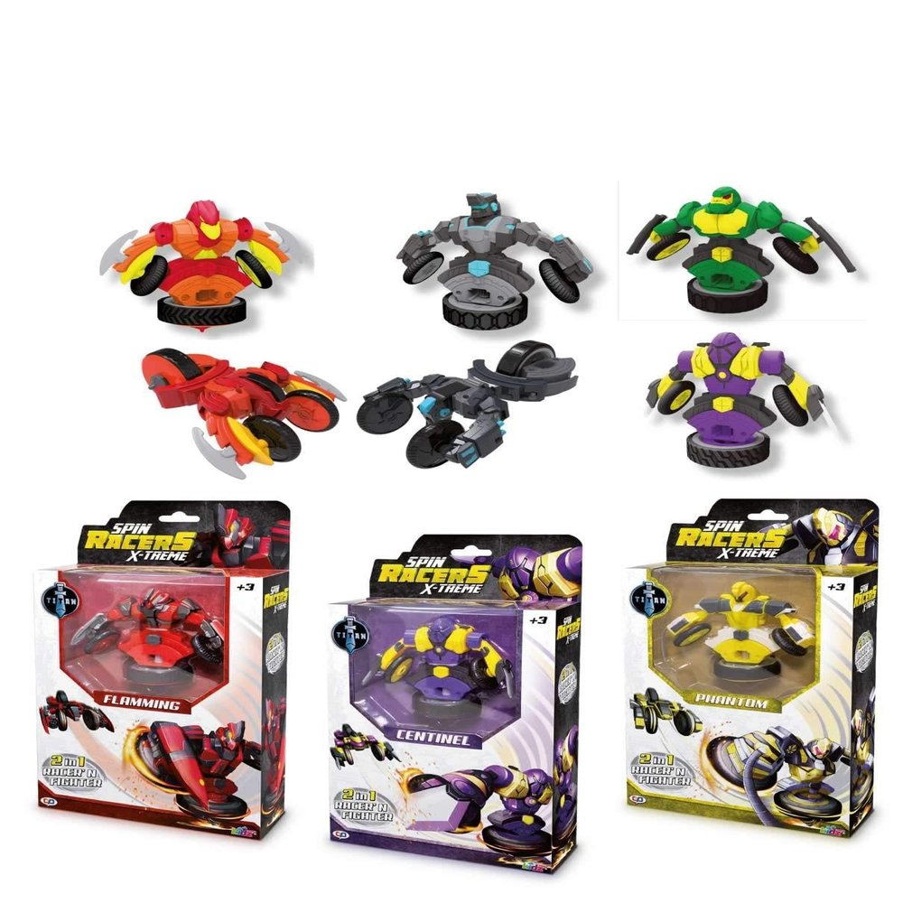 D-Fun - Spin Racers X Treme (Assortment) D-Kidz, 1