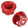 17mm Hex Wheel Nut, Aluminum Alloy Lightweight Durable RC Car Wheel Nut Set of 4 for RC Enthusiasts Hobbyists Racing Off-Road Vehicles view 3