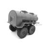 Dilwe RC Car Trailer Chassis, Oil Trailer Chassis DIY Accessoy Compatible with B24 B16 B36 B36KIT Military Truck RC Car view 4