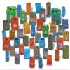 Greenstaff World GSWD-2363 Oil Can Set, 46 Pieces, Miniature Accessories view 1