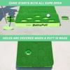 GoSports BattlePutt Golf Putting Game, 2-on-2 Pong Style Play with 11 ft Putting Green, 2 Putters and 2 Golf Balls view 4