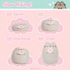 Hamee Pusheen Cat Slow Rising Cute Jumbo Squishy Toy (Bread Scented, 6.3 inch) [Birthday Gift Bags, Party Favors, Gift Basket Filler, Stress Relief Toys] - Pusheen with Donut view 4