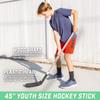 GoSports Hockey Street Sticks - Premium Wooden Hockey Sticks for Street Hockey view 2