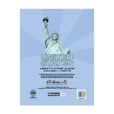Whitman Harris USA Liberty Stamp Album with Pictures / Illustrations (Part B 1995 -2006) Pages Only