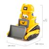 CAT Construction Toys, Junior Crew Construction Pals Bulldozer Educational Preschool Vehicle with Kid Vroom Sounds and Animated face. for Ages 2+ view 3