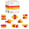 PIXIO Lava - Tiny Magnetic Blocks Building Toy in The Pixel Art Style with Free App - 5/16" Plastic Cubes with 6 Magnets Inside - Open Ended Toy - Creativity Toy for Ages 6+ - 60pcs view 1