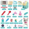 Pet Cat Carrier Backpack Toy, MAGIC4U 23PCS Pet Care Playset,Vet Clinic and Doctor Kit for Kids, Pet Veterinarian Medical Role Play Set for Boys and Girls Ages 3-6 view 2