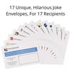 17 Prank Envelopes - Funny Pranks for Adults, Practical Jokes by Mail, Birthday & Holiday Card Envelopes, April Fools Day Jokes for Friends, Family & Coworkers view 2