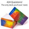 TOPIX - 424 Conversation Starters, Family Dinner Conversation Cards & Date Night Ice Breaker Topics for Married Couple or Old Friends, Recall Our Best Moments view 2