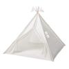 HearthSong 4' Light-Up Fabric Play Tent with Interior Light, Window, Door Closure with Tie-Backs, and Sewn-in Floor view 1