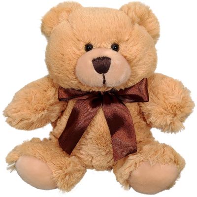 Anico 8" Honey Bear Cute Teddy Bear, Small Bear, Soft Plush, Perfect for Kids, Gifts, and More!