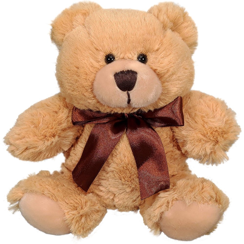 Anico 8" Honey Bear  Cute Teddy Bear, Small Bear, Soft Plush, Perfect for Kids, Gifts, and More!