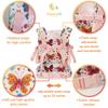 HappyVk Baby Doll Carrier Toy Doll Carrier Front Back for little girls Doll Accessories Butterfly view 4