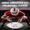 Ballstars Custom Personalized Graduation Football (Mini Size 6 Size 1, with Base) view 4