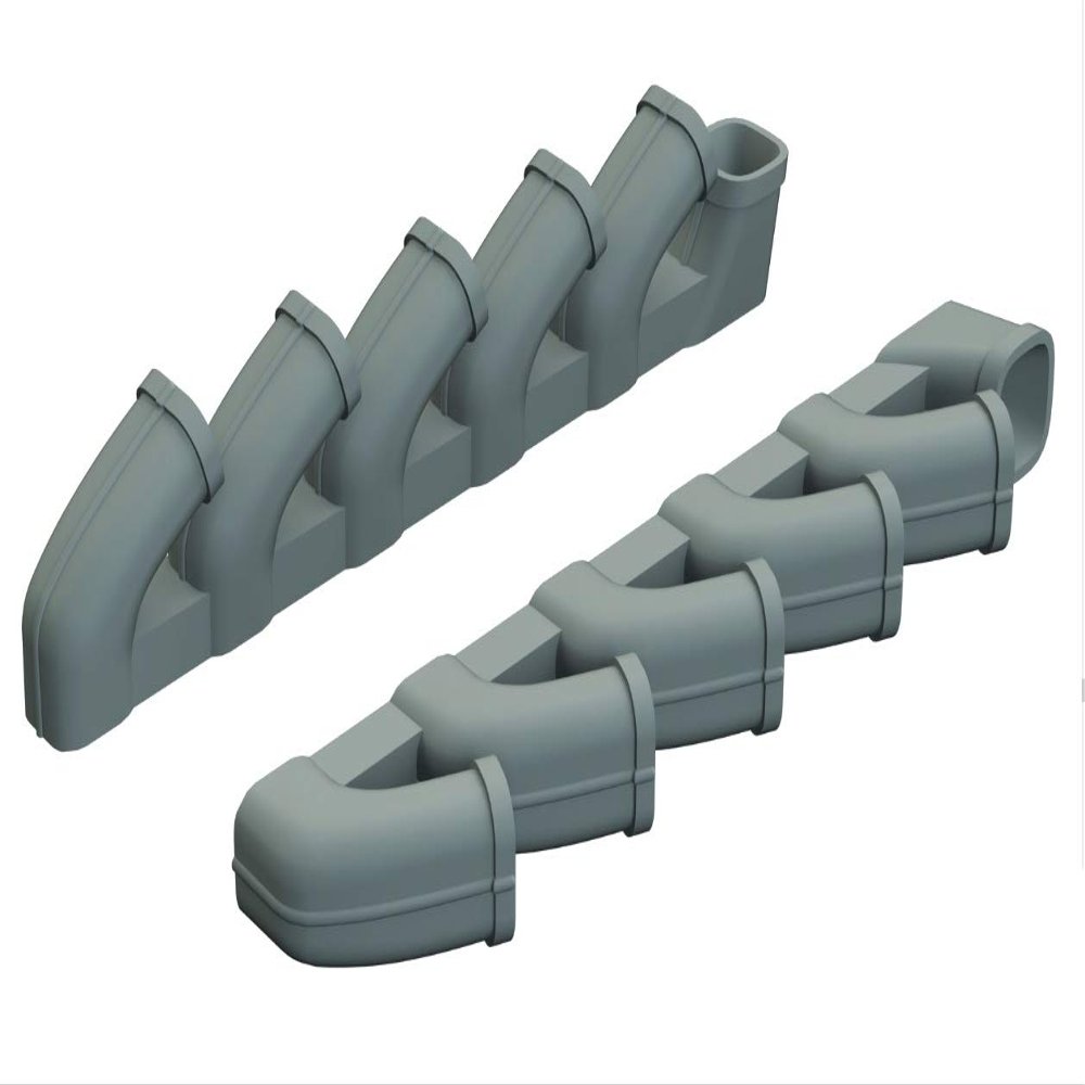 Eduard EDU648588 1/48 Brassin Ilyushin IL-2 Sturmovik Exhaust Pipe (for Tamiya) Plastic Model Parts