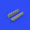 Eduard EDU648588 1/48 Brassin Ilyushin IL-2 Sturmovik Exhaust Pipe (for Tamiya) Plastic Model Parts view 2