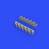 Eduard EDU648588 1/48 Brassin Ilyushin IL-2 Sturmovik Exhaust Pipe (for Tamiya) Plastic Model Parts view 3