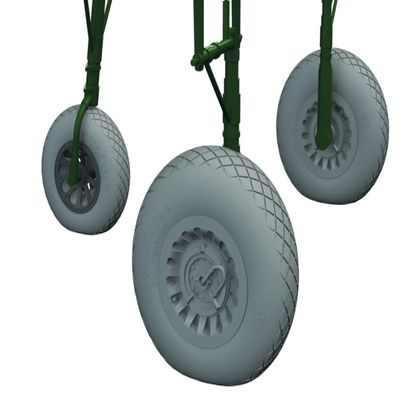 Eduard EDB632159 Brassin 1:32-A-26 Invader Wheels (HBB)