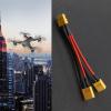 Micro Traders 2Pcs 1-Female to 2-Male XT30 Parallel Battery Connector, 18cm Length for RC Aircraft Balance Charger view 2