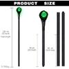51-inch Deluxe Staff with Green Light Orb Wizard Scepter Magic Wand Halloween Costume Cosplay Props view 2