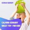 Anboor 9.8 Inches Jumbo Squishies Green Monster Kawaii Soft Slow Rising Scented Squishys Stress Relief Kids Toys view 4