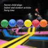 SEEPROS Foam Dodgeball Set - Soft Skin, Low Bounce, Set of 6 with Mesh Storage Bag for Kids and Adults(6 inch) view 3